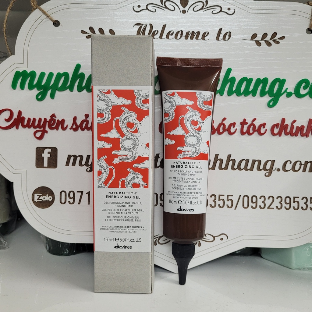 GEL CHỐNG RỤNG DAVINES ENERGIZING 150ML