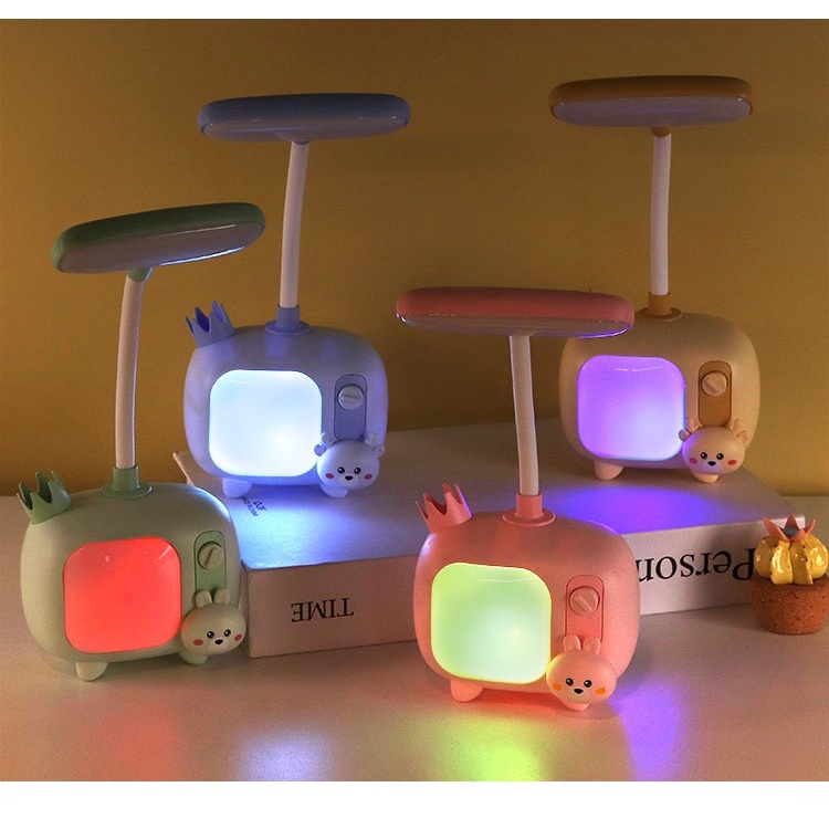 Đèn học đèn ngủ để bàn trang trí siêu cute