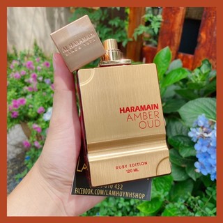 Nước hoa haramain amber oud ruby edition 5ml - 10ml