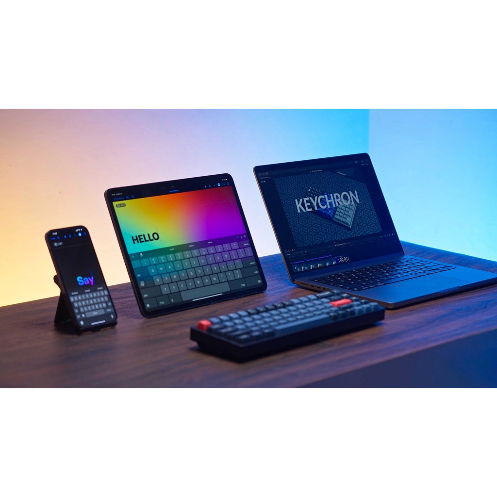 KEYCHRON K6 PRO - Bàn phím cơ Keychron K6 PRO Bản nhôm Hot Swap - Mạch xuôi, RGB, Hotswap | BigBuy360 - bigbuy360.vn