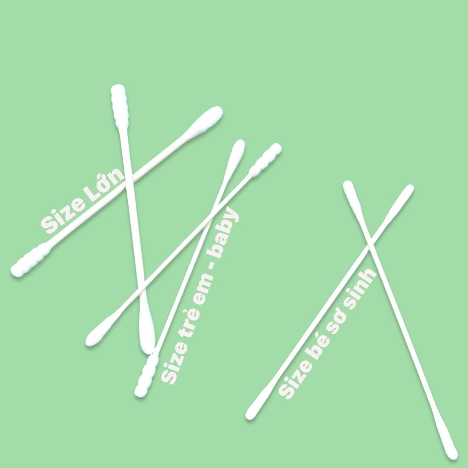 Tăm bông Jomi đủ size người lớn trẻ em sơ sinh chính hãng Nhật Bản NPP Jomi official