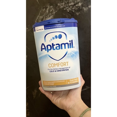 Sữa Aptamil Comfort Baby Milk Formula đặc trị tiêu hoá kém 0-12m 800g date 2023!