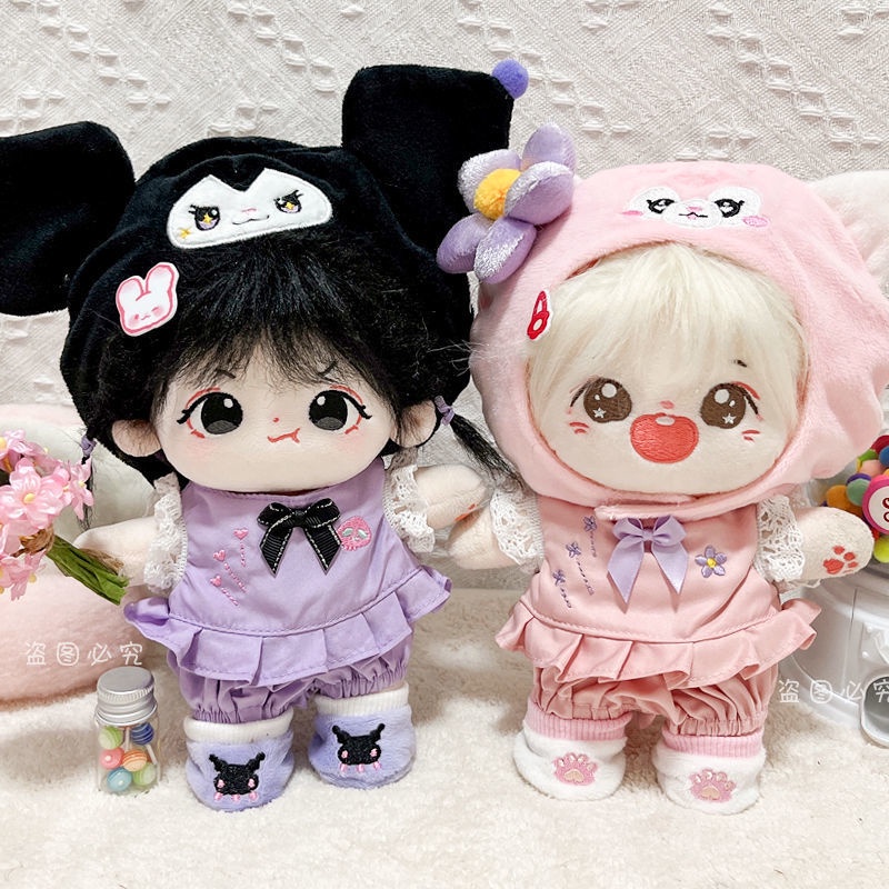 Dễ Thương Bộ Quần Áo cotton Đáng Yêu Dành Cho Búp Bê 20cm
