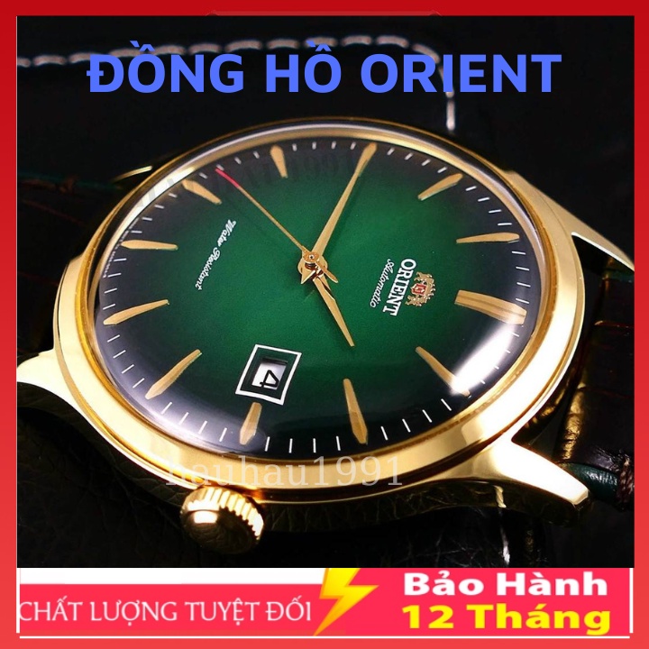 Đồng Hồ Nam Orient Dây Da Kim Trôi, Lịch Ngày, Bảo Hành 12 Tháng