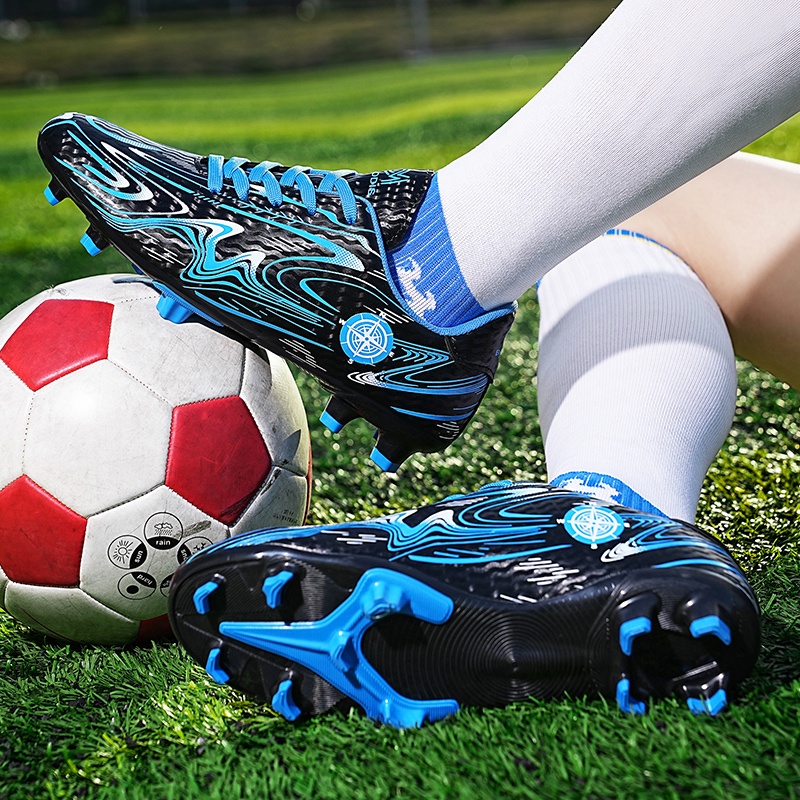 Giày thể thao trẻ em FG giày bóng đá nam và nữ trẻ em, giày tập luyện bóng đá ngoài trời Kích thước: 31-43