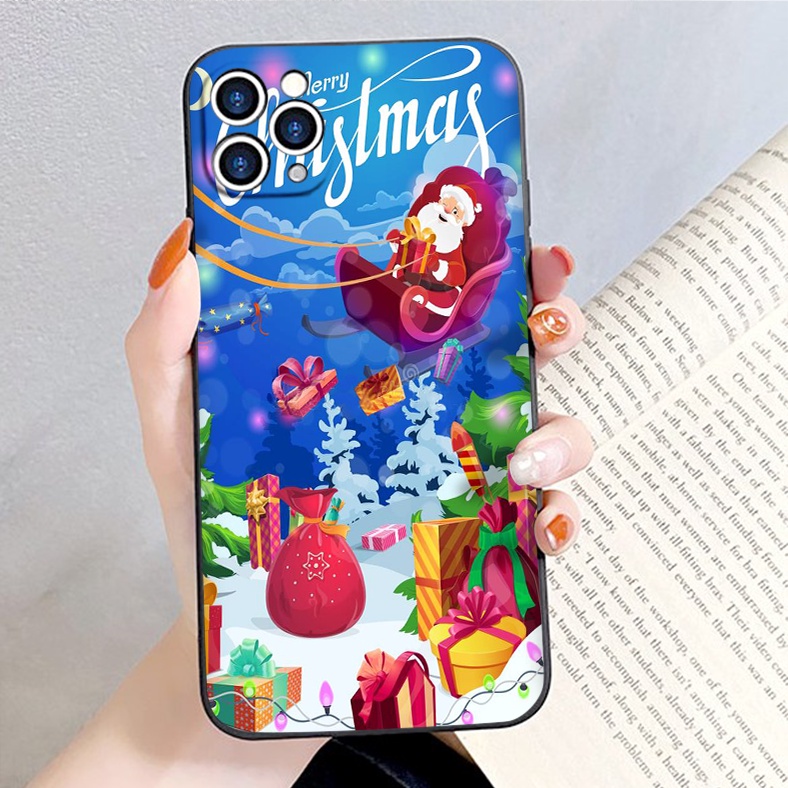 Ốp iphone cạnh vuông bảo vệ cam giáng sinh ấm áp 6/6splus/7/7plus/8/8plus/x/xr/xs/11/12/13/14/pro/max/plus/promax