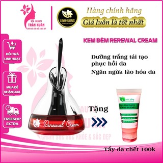 Kem dưỡng da ban đêm pha lê Linh Hương tái tạo làn da mới.