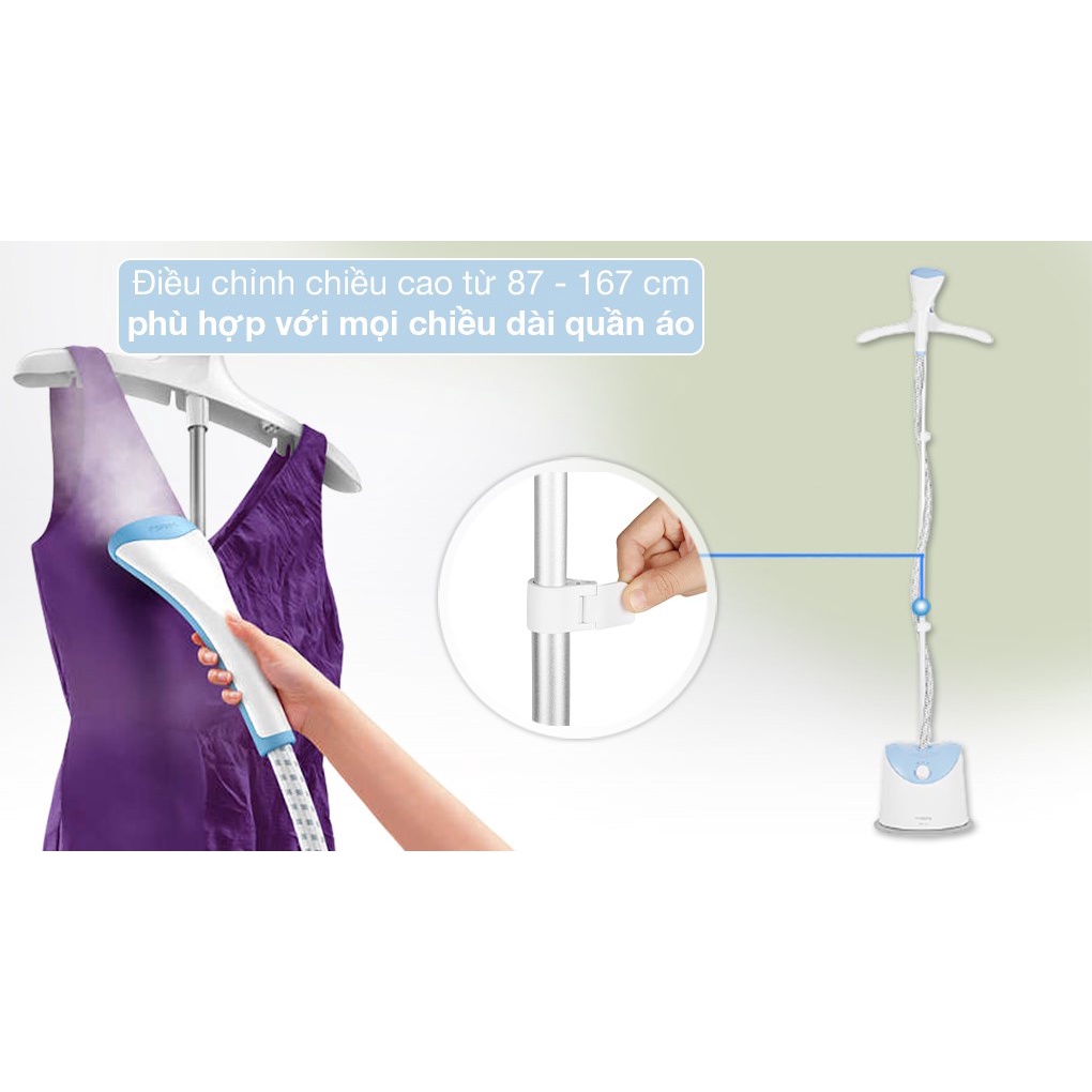 Bàn ủi hơi nước đứng Philips GC482 1600W NEW 100%/ BH 24 Tháng chính hãng