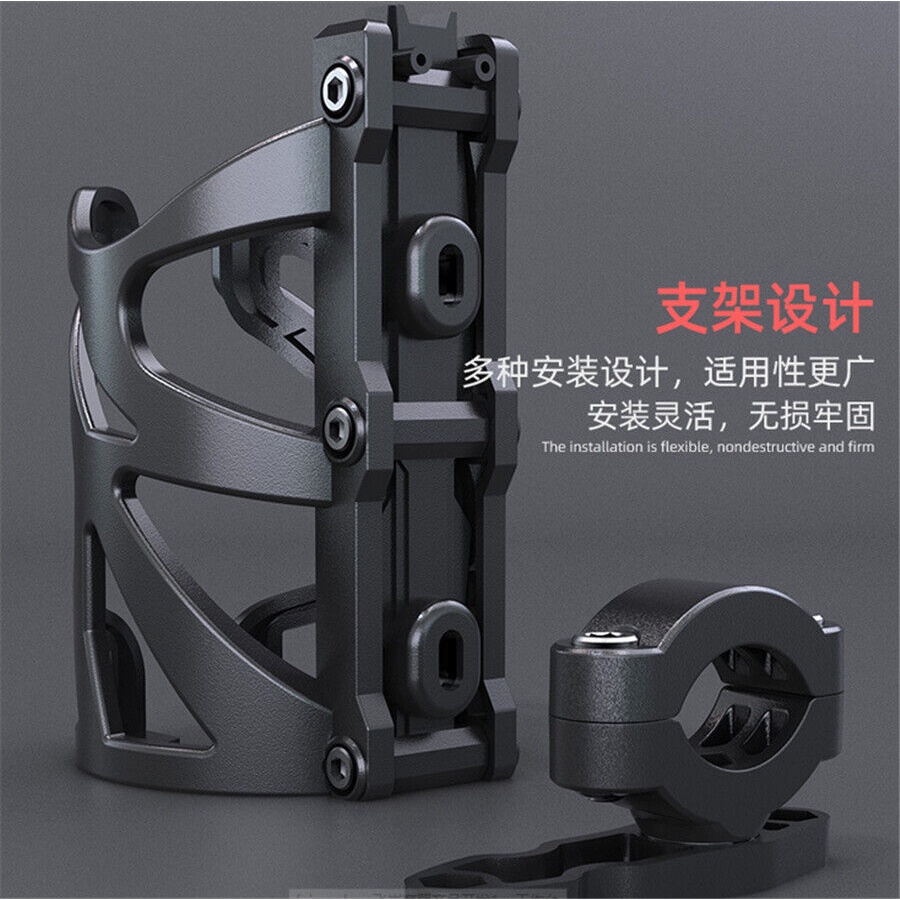 Giá Đỡ Bình Nước Có Kẹp Gắn Tay Lái Xe Đạp / Mô Tô