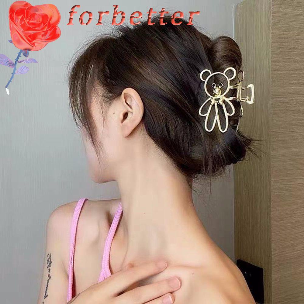 Kẹp Tóc Bằng Hợp Kim Nhiều Màu Sắc Phong Cách Hàn Quốc Cho Nữ