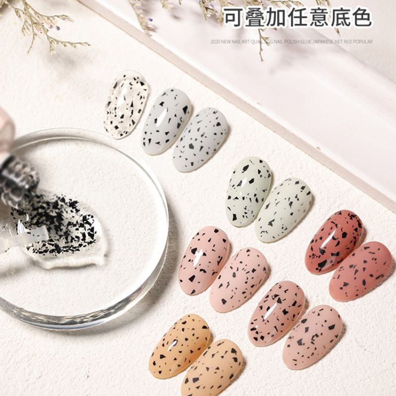 Top trứng cút, sơn trứng cút angels gel nail