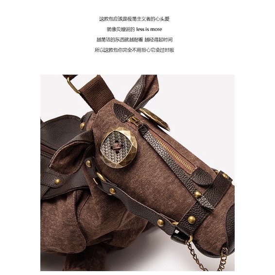 N203-MuziKai túi đeo chéo phiên bản mới sành điệu mang phong cách niche limited advanced 2022