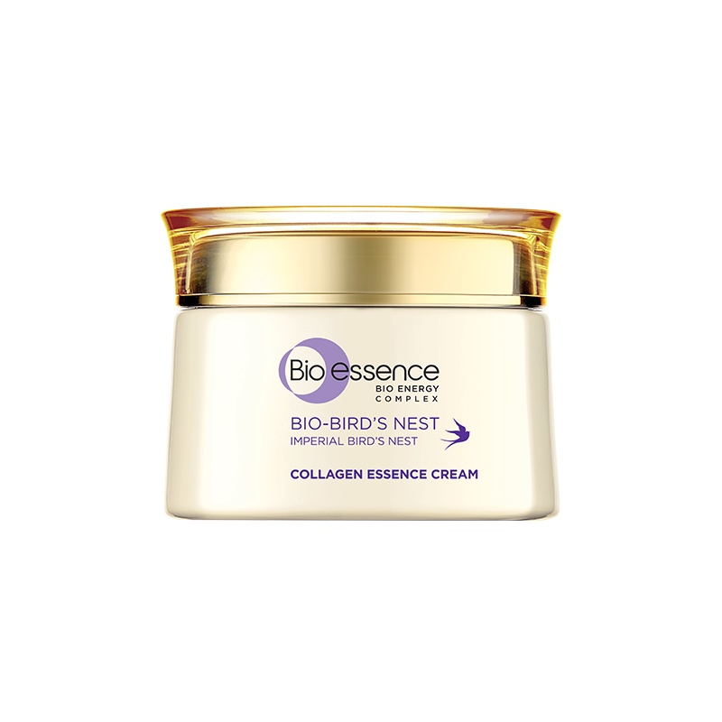 Kem dưỡng da tươi sáng căng mọng Bio-Essence Bio-Bird's Nest Collagen Essence Cream 50GR