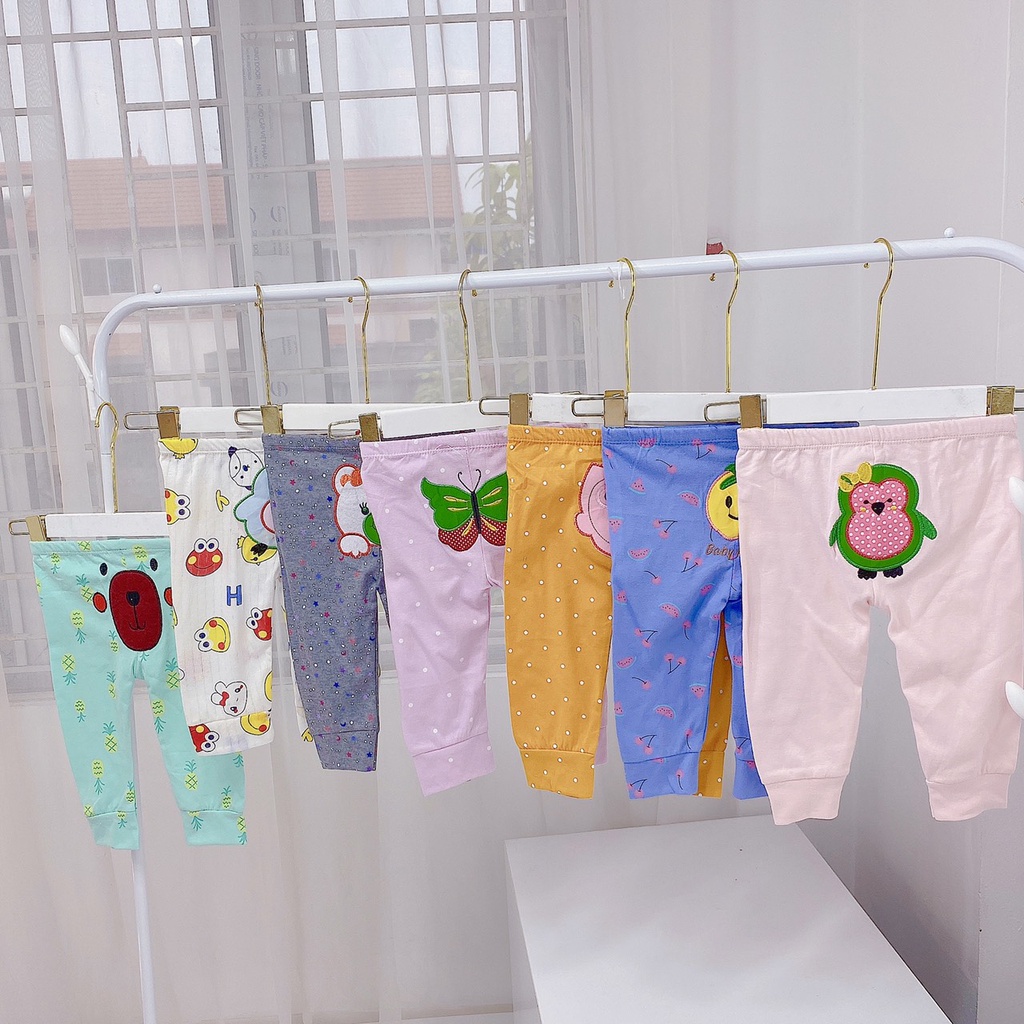 Quần Dài Mông Thú Bé Trai Bé Gái Nghộ Nghĩnh Từ 9Kg đến 18Kg màu ngẫu nhiên