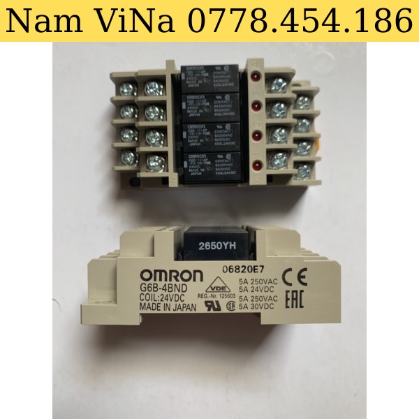 [Xuất vat] Relay G6B-4BND DC24