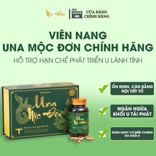 Viên uống una mộc đơn lựa chọn cho người u nang u xơ u vú