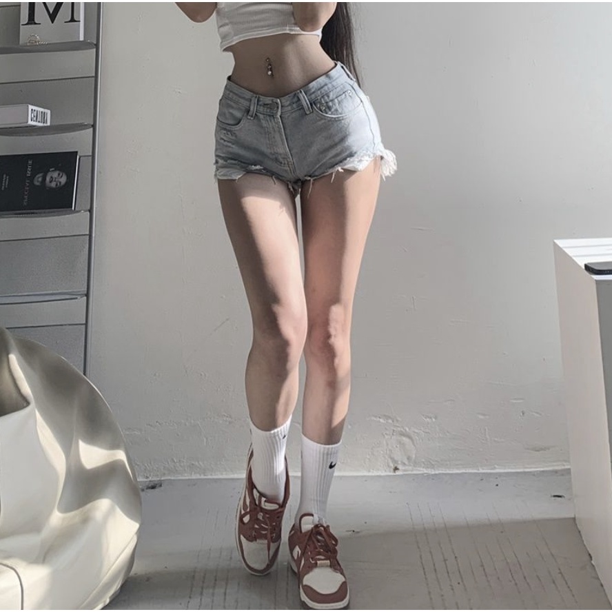 Quần jean nữ cạp cao bó sát sexy