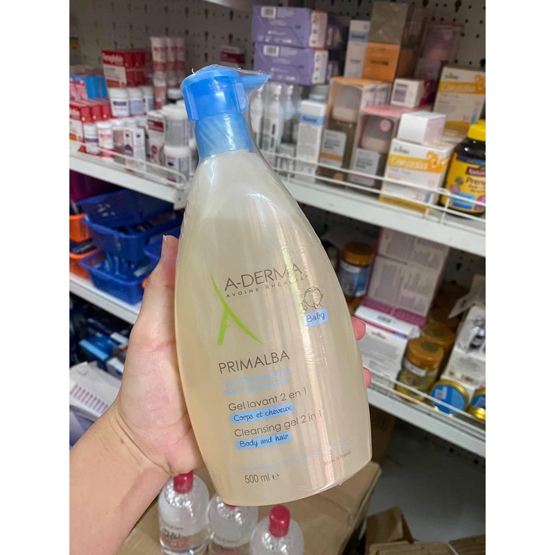 Sữa tắm  giúp giảm mụn lưng, v. lỗ chân lông Aderma, Pháp