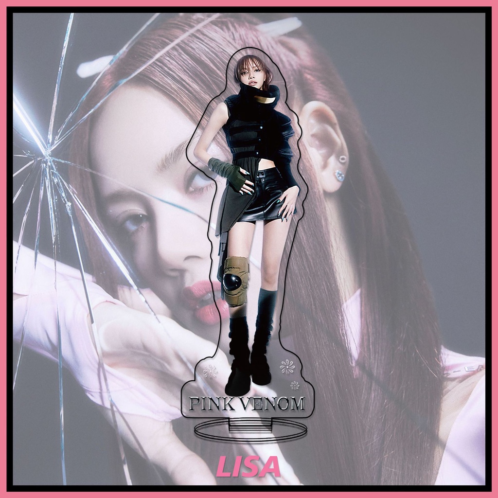 Blackpink Album Pink Venom Action Figurines Standee ROSE JISOO LISA JENNIE Desk Stand