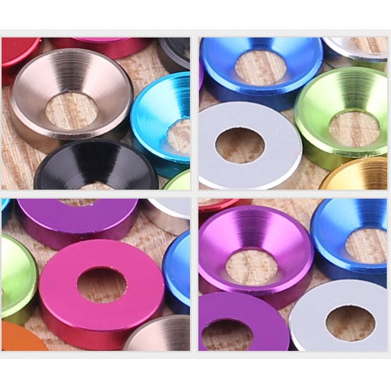 Long đền chén nhôm M3 cho xe điều khiển RC