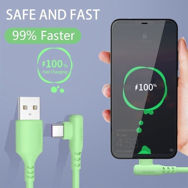 Dây Cáp Sạc Nhanh 5A Cho Điện Thoại Android Apple iPhone