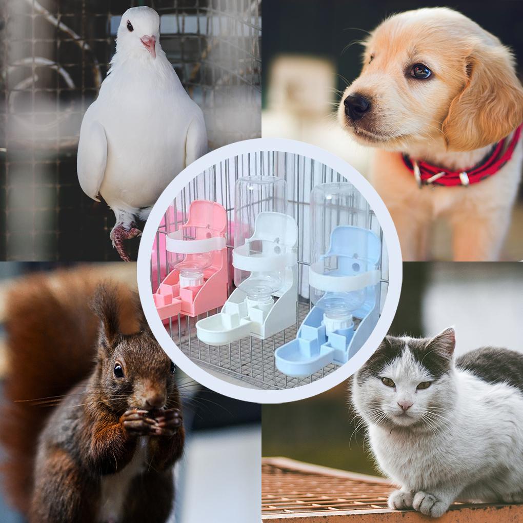Bình Uống Nước Nhỏ Giọt 500ml Có Thể Giặt Lại Tiện Dụng Cho Thú Cưng