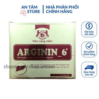 Viên bổ gan Arginin 6+ (hộp 60 viên)