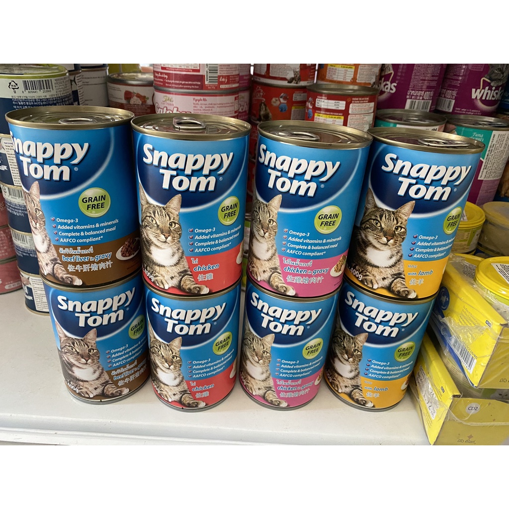 Pate Snappy Tom lon 400g