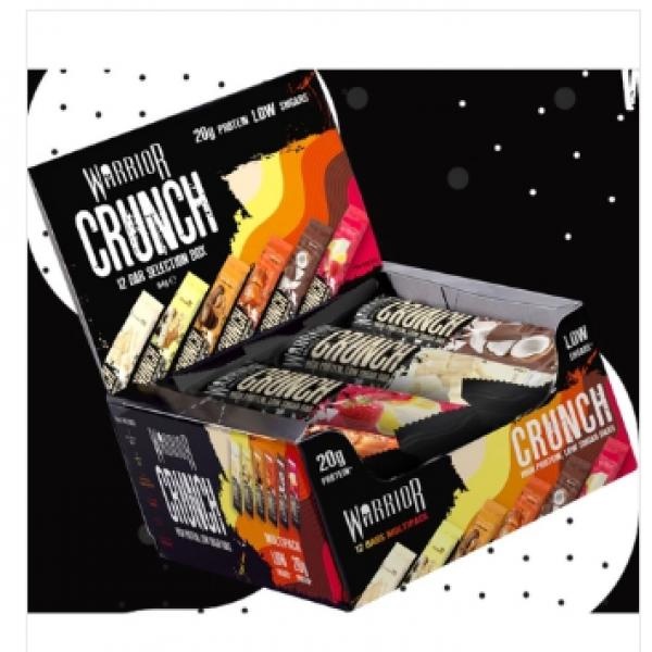 ( 1 THANH ) [Chính hãng] Thanh Bánh Protein Warrior Bar CRUNCH/ RAW &amp; Zero Bar BiotechUSA 50g Có Nhiều Vị