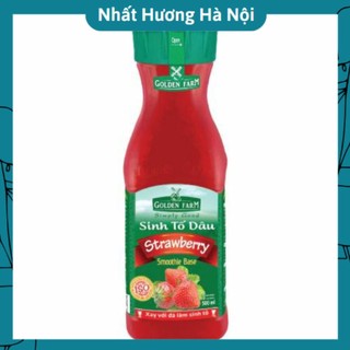 Sinh tố golden farm dâu 1 lít