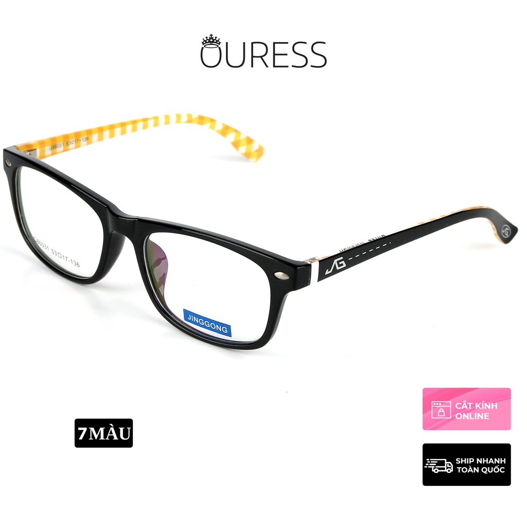 Gọng kính nhựa tr90 siêu nhẹ siêu bền hợp thời trang Ouress 86031
