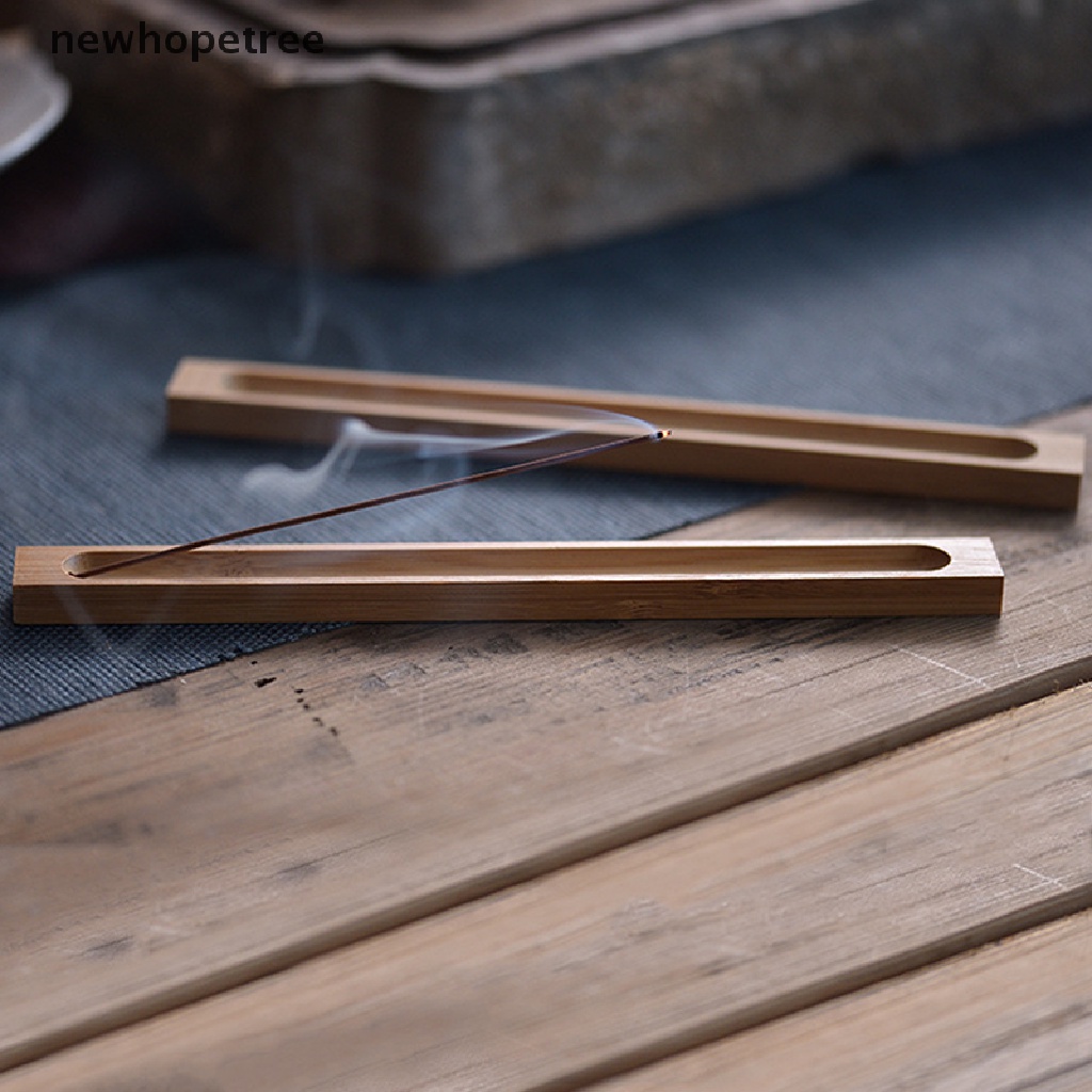 Giá Đỡ Nhang Trầm Hương Bằng Gỗ Tre 23cm Tiện Dụng