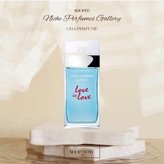 Nước hoa d&g light blue love is love 10ml