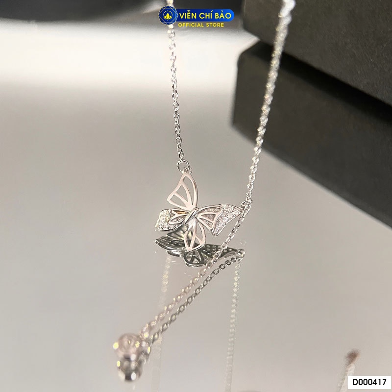 Dây chuyền bạc nữ butterfly NEW chất liệu bạc 925 thời trang phụ kiện trang sức Viễn Chí Bảo D000417