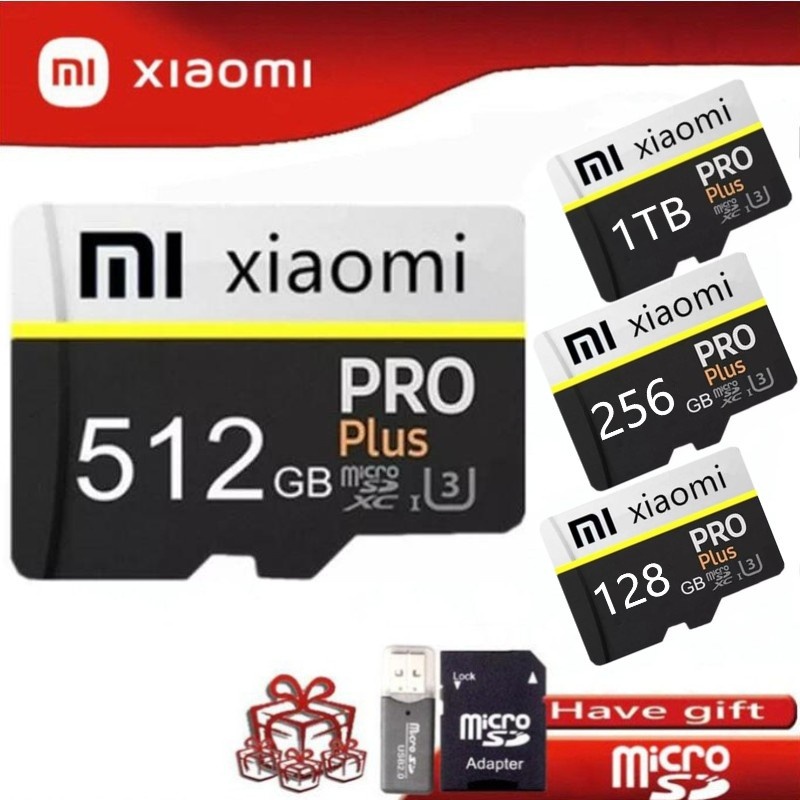 Thẻ Nhớ Xiaomi Micro SD 1TB 512gb 256GB 128GB 64GB microsd Mi Tốc Độ Cao Class 10 UHS-1 TF Card