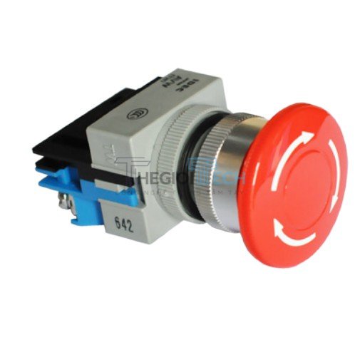 Nút nhấn dù Hanyoung CR-307-2 (Xanh - Đỏ) - Thegioitech.com - Đỏ