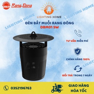 Đèn Bắt Muỗi Thông Minh Rạng Đông RD DBM01 5W ( MÁY DIỆT MUỖI) không gây tiếng nổ, không tạo mùi khét.