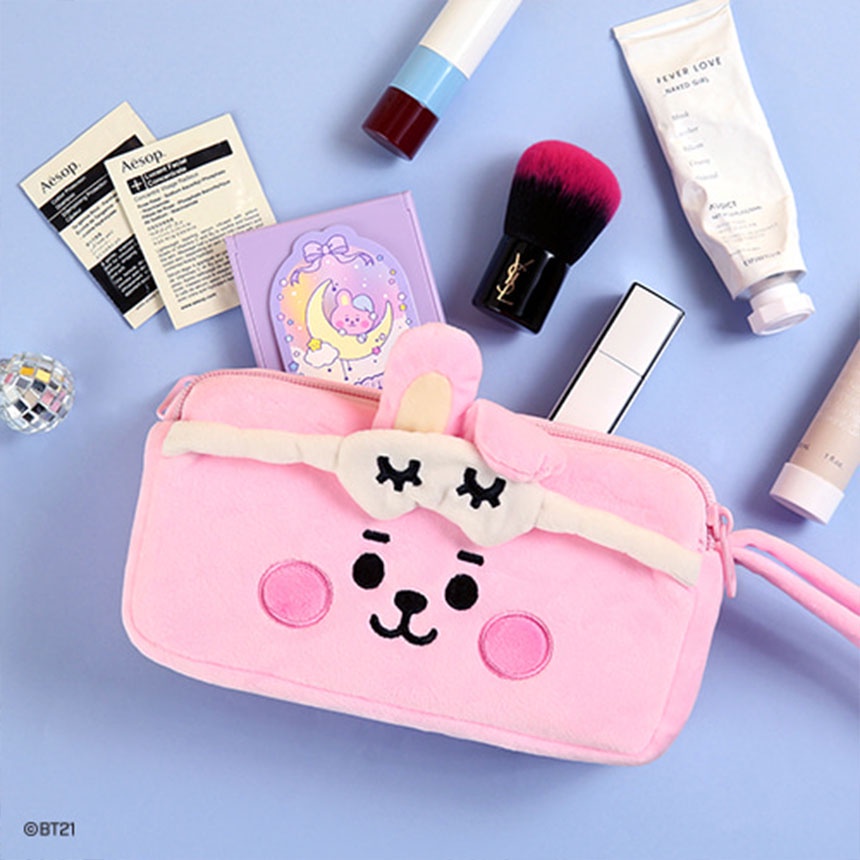 Túi Đựng Bút Hình Búp Bê BT21 Ốp