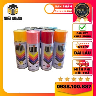 Sơn xịt win, sơn phun xe máy chính hãng đủ các màu