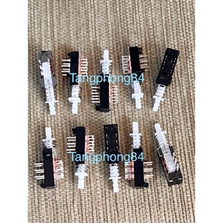 Công tắc nhấn 6 chân loại tốt của ampli , giá 10 cái 60k