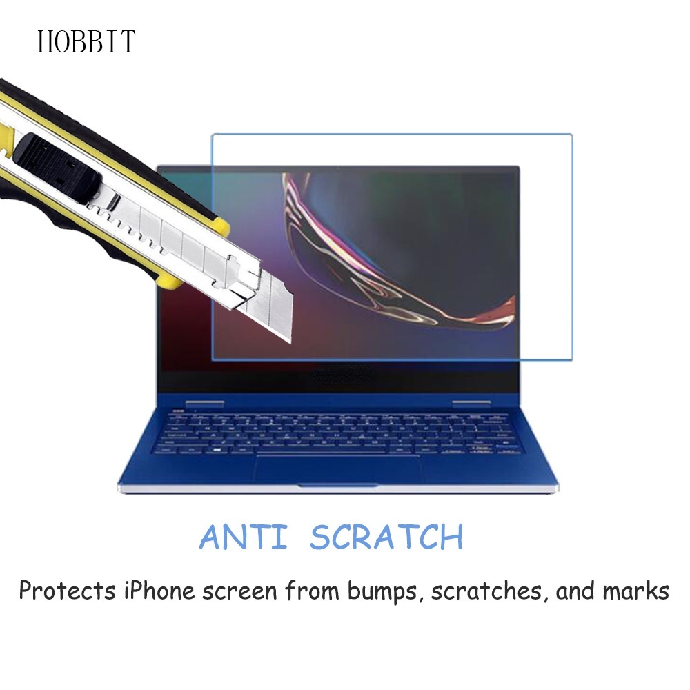Set 3 Miếng Dán Bảo Vệ Màn Hình Máy Tính Bảng Samsung Galaxy Book Flex 13.3inch Nano Chống Cháy Nổ Kính