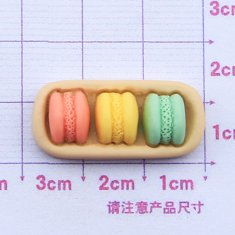 Charm Khay Bánh, Đồ Ăn Trang Trí Kẹp Tóc, Ốp Điện Thoại, DIY