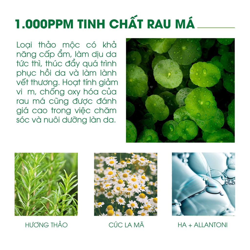 Gel Dưỡng Rau Má Làm Dịu Da, Phục Hồi Foodaholic CICA Smoothing Gel 300ml