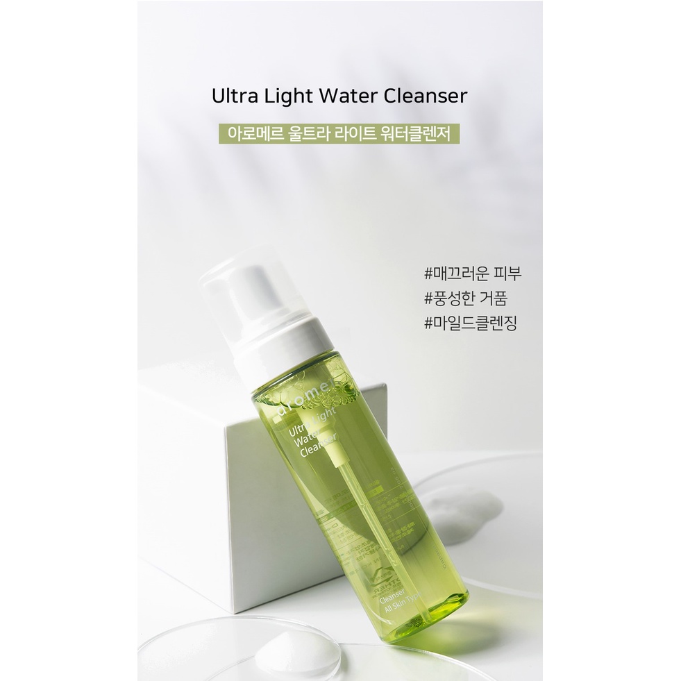Nước tẩy trang Aromer-Ultra Light Water Cleanser 200ml
