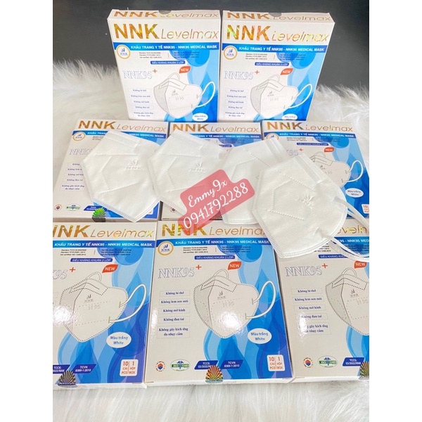 Khẩu Trang N95 Nnk 5 Lớp. Hộp 10 Cái