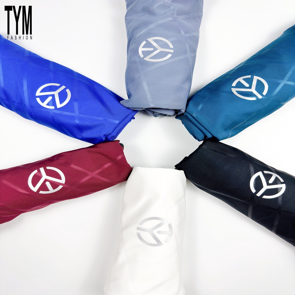 Áo thun tay dài Nam TYM dòng Basic có họa tiết vải Poly 4 chiều mềm mại, co dãn, thoáng mát  AMT004