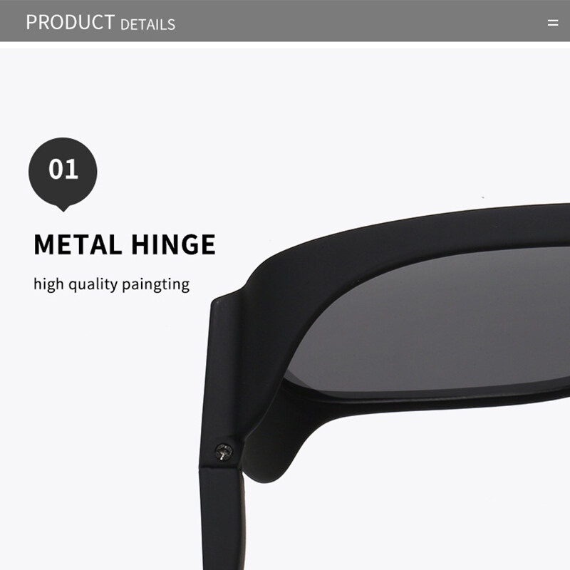 Kính Mát Một Mảnh Gọng Vuông Lớn Nhiều Màu Sắc Phong Cách Âu Mỹ 2022 Dành Cho Nam Nữ