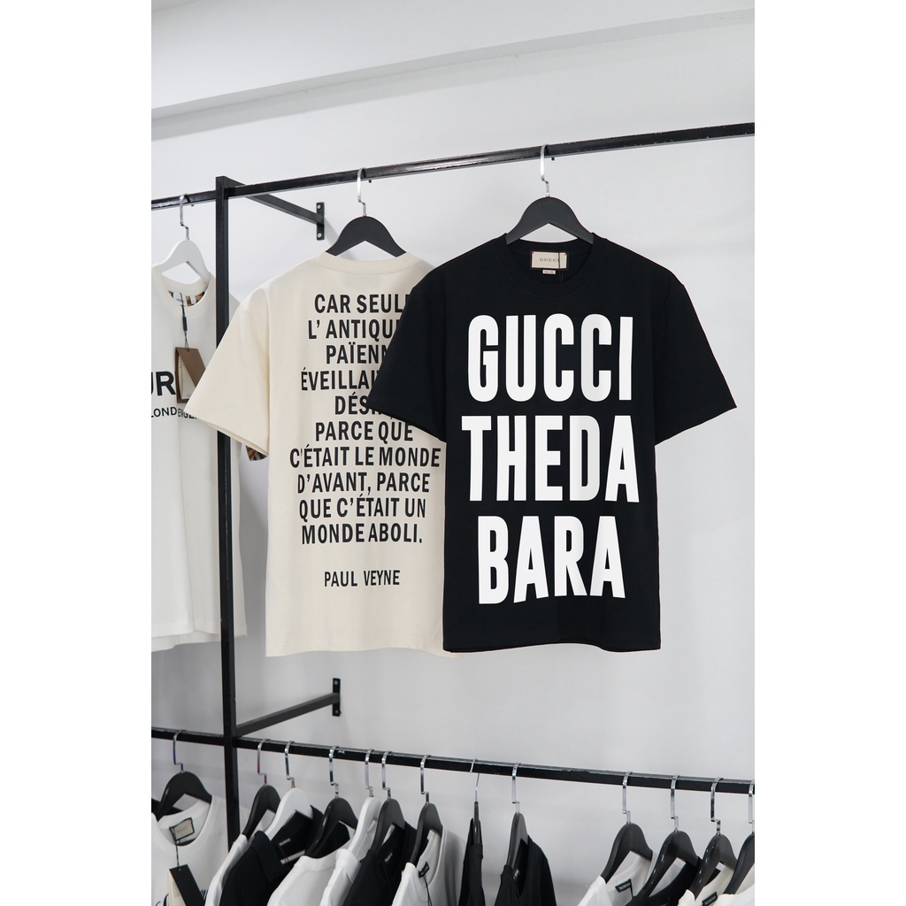 Áo thun Gucci Theda Bara áo thun nam nữ cao cấp [FREESHIP]