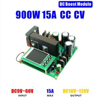 Bộ chuyển đổi điện áp Cc 9-60v sang 10-120v Dc 900w