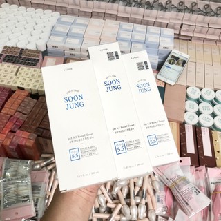 Nước cân bằng etude soon jung ph5.5 relief toner